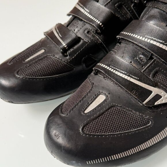 Mavic Peloton Road Cycling Shoes Men's Size 10" Black & Silver Energy Composite - Picture 4 of 12